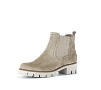 Gabor Damen Chelsea Boots, Frauen Stiefeletten,Wechselfußbett,Best Fitting,uebergangsschuhe,uebergangsstiefel,warm,Kiesel (dust),38.5 EU / 5.5 UK