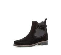 Gabor Damen Chelsea Boots, Frauen Stiefeletten,Wechselfußbett,Best Fitting,uebergangsschuhe,uebergangsstiefel,warm,Bootee,schwarz,40.5 EU / 7 UK