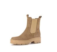 Gabor Damen Chelsea Boots, Frauen Stiefeletten,Wechselfußbett,Best Fitting,uebergangsstiefel,Schlupfstiefel,flach,nut (Caramel),42 EU / 8 UK