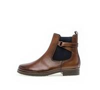 Gabor Damen Chelsea Boots, Frauen Stiefeletten,Wechselfußbett,Best Fitting,Women's,Ladies,Boots,Stiefel,Bootee,Sattel (Eff)(Blue),35 EU / 2.5 UK