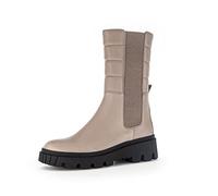 Gabor Damen Chelsea Boots, Frauen Stiefeletten,Wechselfußbett,Bootee,Booties,halbstiefel,Kurzstiefel,Stiefel,Dark-Nude(schwarz),41 EU / 7.5 UK