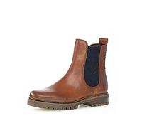 Gabor Damen Chelsea Boots, Frauen Stiefeletten,Wechselfußbett,Komfortable Mehrweite (H),winterstiefeletten,woman,sattl/EF(Fl/river),40.5 EU / 7 UK