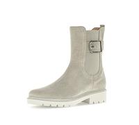 Gabor Damen Chelsea Boots, Frauen Stiefeletten,Wechselfußbett,Moderate Mehrweite (G),Schlupfstiefel,Stiefel,Kiesel (Micro),40 EU / 6.5 UK