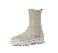 Gabor Damen Chelsea Boots, Frauen Stiefeletten,Wechselfußbett,Moderate Mehrweite (G),Stretch-Einsatz,Booties,Kiesel (Micro),40 EU / 6.5 UK
