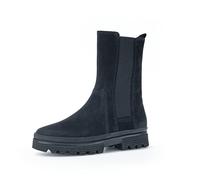 Gabor Damen Chelsea Boots, Frauen Stiefeletten,Wechselfußbett,Moderate Mehrweite (G),uebergangsstiefel,Bootee,schwarz (Micro),41 EU / 7.5 UK