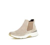 Gabor Damen Chelsea Boots, Frauen Stiefeletten,Wechselfußbett,uebergangsschuhe,uebergangsstiefel,Schlupfstiefel,Kiesel (Micro),40.5 EU / 7 UK