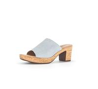 Gabor Damen Clogs, Frauen Slipper,Best Fitting,Backless Slipper,Gartenschuhe,Sommerschuhe,sommerclogs,Pantoletten,Slip on,Sky,40.5 EU / 7 UK