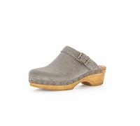 Gabor Damen Clogs, Frauen Slipper,Gartenschuhe,Sommerschuhe,sommerclogs,Pantoletten,Slip on,Freizeitschuhe,Plateau-Sohle,Silk,39 EU / 6 UK