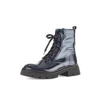 Gabor Damen Combat Boots, Frauen Stiefeletten,Best Fitting,Booties,halbstiefel,Kurzstiefel,uebergangsschuhe,Ocean (Glitzer),40.5 EU / 7 UK