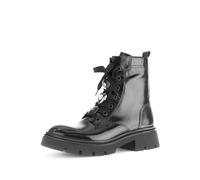 Gabor Damen Combat Boots, Frauen Stiefeletten,Best Fitting,Stiefel,Bootee,Booties,halbstiefel,Kurzstiefel,schwarz(3xSchmuck),39 EU / 6 UK