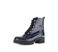 Gabor Damen Combat Boots, Frauen Stiefeletten,Best Fitting,Winterschuhe,gefüttert,Stiefel,Bootee,Booties,Ocean (Glitzer),40.5 EU / 7 UK