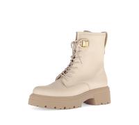 Gabor Damen Combat Boots, Frauen Stiefeletten,Booties,halbstiefel,Kurzstiefel,uebergangsschuhe,uebergangsstiefel,Sand (Gold matt),38 EU / 5 UK