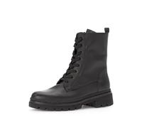 Gabor Stiefelette 52.745.57 – Combat-Boot, leichte Mehrweite (G), schwarz (Mel.), 40,5 EU