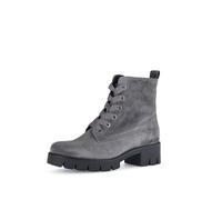 Gabor Damen Combat Boots, Frauen Stiefeletten,uebergangsschuhe,uebergangsstiefel,schnürstiefel,Winterstiefel,Graphit (schwarz),40.5 EU / 7 UK