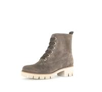 Gabor Damen Combat Boots, Frauen Stiefeletten,uebergangsschuhe,uebergangsstiefel,schnürstiefel,Winterstiefel,warm,Mohair(Panna),40.5 EU / 7 UK