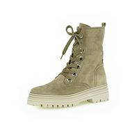 Gabor Damen Combat Boots, Frauen Stiefeletten,Wechselfußbett,Best Fitting,Bootee,Booties,halbstiefel,Kurzstiefel,Salbei (dust),40.5 EU / 7 UK