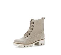 Gabor Damen Combat Boots, Frauen Stiefeletten,Wechselfußbett,Best Fitting,Kurzstiefel,uebergangsschuhe,Kiesel (dust),38.5 EU / 5.5 UK
