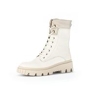 Gabor Damen Combat Boots, Frauen Stiefeletten,Wechselfußbett,Best Fitting,Kurzstiefel,uebergangsschuhe,Panna/Desert(Panna,38.5 EU / 5.5 UK