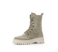 Gabor Damen Combat Boots, Frauen Stiefeletten,Wechselfußbett,Best Fitting,Kurzstiefel,uebergangsschuhe,Salbei (dust),40.5 EU / 7 UK