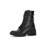 Gabor Damen Combat Boots, Frauen Stiefeletten,Wechselfußbett,Best Fitting,schnürstiefel,Bootee,Booties,halbstiefel,schwarz,40 EU / 6.5 UK