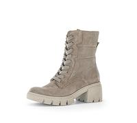 Gabor Damen Combat Boots, Frauen Stiefeletten,Wechselfußbett,Best Fitting,uebergangsschuhe,uebergangsstiefel,bootee,kiesel (dust),37.5 EU / 4.5 UK