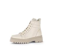 Gabor Damen Combat Boots, Frauen Stiefeletten,Wechselfußbett,Best Fitting,uebergangsstiefel,schnürstiefel,warm,Panna (Panna),38.5 EU / 5.5 UK