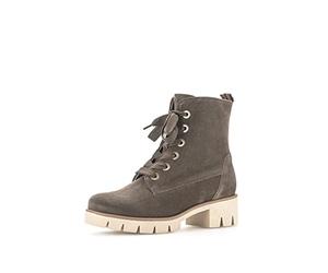 Gabor Damen Combat Boots, Frauen Stiefeletten,Wechselfußbett,Best Fitting,uebergangsstiefel,schnürstiefel,warm,braun(Panna),39 EU / 6 UK