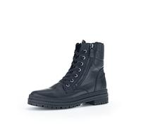 Gabor Damen Combat Boots, Frauen Stiefeletten,Wechselfußbett,Best Fitting,Warmfutter,Bootee,Booties,halbstiefel,schwarz,38 EU / 5 UK