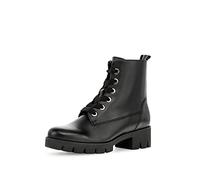 Gabor Damen Combat Boots, Frauen Stiefeletten,Wechselfußbett,Best Fitting,Warmfutter,Winterstiefel,Winterschuhe,warm,schwarz,40 EU / 6.5 UK