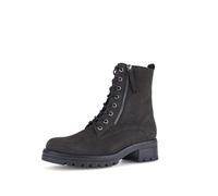 Gabor Damen Combat Boots, Frauen Stiefeletten,Wechselfußbett,Moderate Mehrweite (G),halbstiefel,Kurzstiefel,Pepper (Flausch),40.5 EU / 7 UK