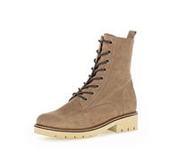 Gabor Damen Combat Boots, Frauen Stiefeletten,Wechselfußbett,Moderate Mehrweite (G),uebergangsschuhe,Farro (Micro),38.5 EU / 5.5 UK