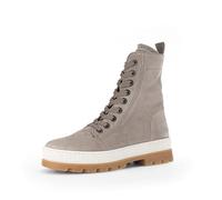 Gabor Damen Combat Boots, Frauen Stiefeletten,Wechselfußbett,Moderate Mehrweite (G),Warmfutter,gefüttert,Bootee,Kiesel (Webl.),38.5 EU / 5.5 UK