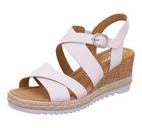 Gabor Damen Comfort Sport 42.832 Riemchensandalen, Weiß (Weiss (Kork/Jute) 51)