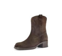 Gabor Damen Cowboy-Stiefel - Night-Blue/Off-White, ultraleicht, offen, extra breit, Gr. 40