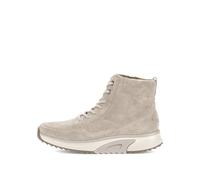 Sneaker GABOR "Gabor Sneaker Veloursleder", Damen, Gr. 40, beige, Veloursleder, Schuhe Sneaker (55547201-40) beige