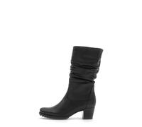 Gabor Damen Erwachsene Mid Cut 8033.03.001 Weite H Reißverschluss Glattleder Black 44 EU