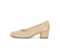Pumps GABOR "Gabor Pumps Leder", Damen, Gr. 39, sand, Leder, Schuhe Pumps (61041051-39) sand