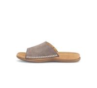 Gabor Damen Erwachsene Slide 1001.03.002 Weite F Pull-on Wildleder Taupe 38 EU
