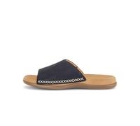 Gabor Damen Erwachsene Slide 1001.03.003 Weite F Pull-on Wildleder Dark Blue 40 EU