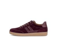 Gabor Damen Erwachsene Sneaker Low 6011.01.002 Weite F Schnürung Wildleder Mulberry 43 EU