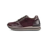 Gabor Damen Erwachsene Sneaker Low 6021.01.003 Weite H Reißverschluss Wildleder Mulberry 43 EU