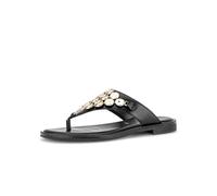 Gabor Damenschuhe Klassische Pantoletten schwarz schwarz - Gr. - 39 EU | 6 UK