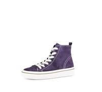 Gabor Damen High-Top Sneaker, Frauen Halbschuhe,schnürschuhe,schnürer,schnürstiefeletten,mid Cut,straßenschuhe,Plum (Panna),40 EU / 6.5 UK