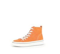 Gabor Mid Sneakers Stiefelette orange Velour 43.160.13 - Größe 37