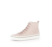 Gabor Damen High-Top Sneaker, Frauen Halbschuhe,Wechselfußbett,knoechelhoch,straßenschuhe,Strassenschuhe,Rouge (panna),36 EU / 3.5 UK