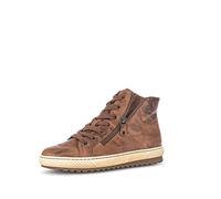 Gabor Damen High-Top Sneaker, Frauen Halbschuhe,Wechselfußbett,schnürstiefeletten,mid Cut,straßenschuhe,Turnschuhe,Copper (ash),40 EU / 6.5 UK