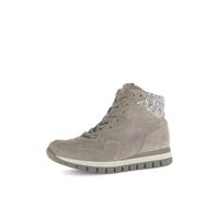 Gabor Damen High-Top Sneaker, Frauen Sneaker,senk-spreizfuss,Women's,Woman,Halbschuhe,straßenschuhe,Kiesel/taup(Micro),40 EU / 6.5 UK