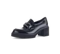 Gabor Damen Hochfront Pumps, Frauen Absatzschuhe,Ausgehschuhe,Abendschuhe,Court Shoes,stöckelschuhe,festlich,schwarz(Altsilber),38 EU / 5 UK