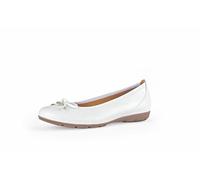 Gabor Damen Keilpumps, Frauen Absatzschuhe,hochhackige Schuhe,stoeckelschuhe,Ausgehschuhe,Abendschuhe,Court Shoes,Keilabsatz,Weiss,39 EU / 6 UK