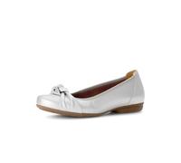 Gabor Damen Keilpumps, Frauen Absatzschuhe,Leichte Mehrweite (G),Ausgehschuhe,Abendschuhe,Court Shoes,stöckelschuhe,Silber,39 EU / 6 UK